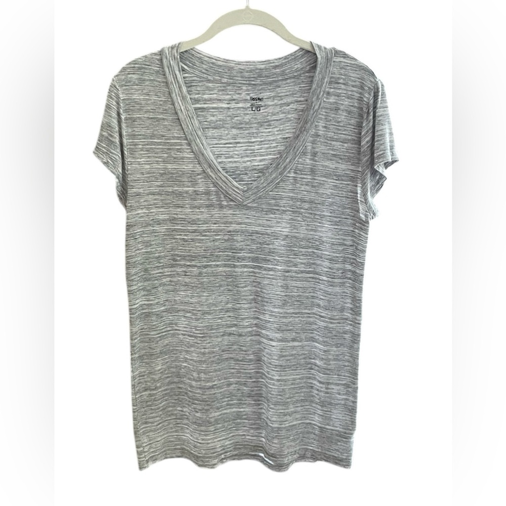 💖 5 for $25 💖 Mossimo Women’s Gray Short Sleeve Shirt - Size L